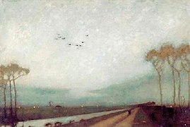 Avondschemering (Crépuscule) de Jan Mankes