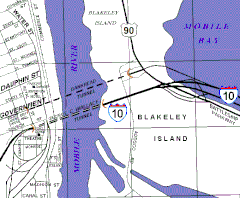 Карта туннелей Mobile River area.gif