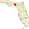 Localização do Condado de Taylor (Flórida)