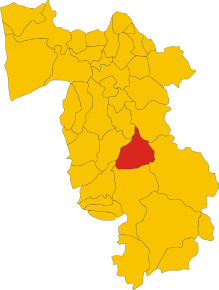 Localizarea Lajatico în Provincia Pisa