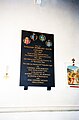 Memorial Tablet Welsh blue slate St Osburg's RC Church, Coventry