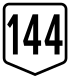 Route 144 shield