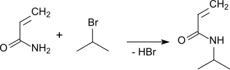 N-Isopropylacrylamid aus Acrylamid und 2-Brompropan