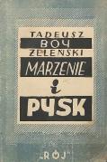 Tadeusz Boy-Żeleński Marzenie i pysk