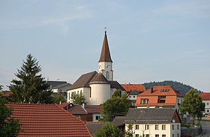 Ortskern mit Pfarrkirche