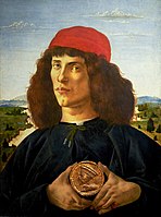 "Portret mężczyzny z medalem", 1474/75