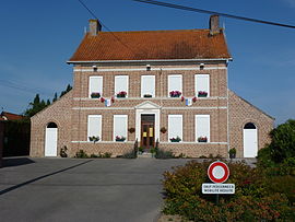 The town hall of Recques-sur-Hem