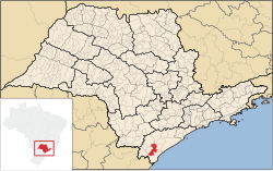 Location in São Paulo  state