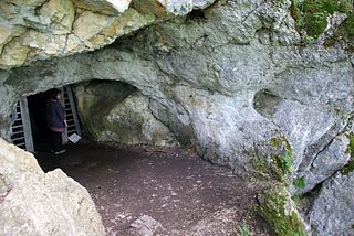 Eingang der Schillerhöhle