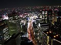 View of Shinjuku at night, Tokyo (taken from top of the New York Bar on the top of the Park Hyatt, the same bar from Lost in Translation)