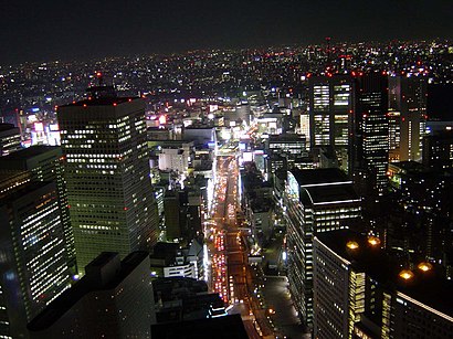 Night view of Shinjuku, Tokyo