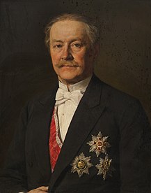 Sigmund Conrad Freiherr von Eybesfeld (1886); olej na płótnie, 73×59 cm; Österreichische Galerie Belvedere, Wiedeń