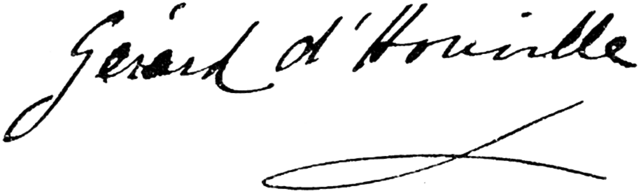 signature de Marie de Heredia