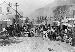 Main street Skagway, AK 1897