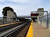 The platforms at South Hayward station, 2018