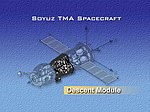 The Soyuz spacecraft, with reentry capsule (Descent Module) highlighted Soyuz-TMA descent module.jpg