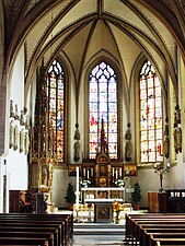 Interieur van deze kerk