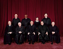 The Roberts Court in 2006 Supreme Court US 2006.jpg