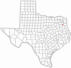Location of Warren City, Texas