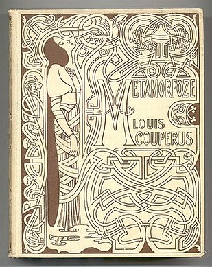 Bogomslag til Louis Couperus' roman Metamorfoze(nl), 1897