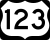 U.S. Highway 123 Business marker