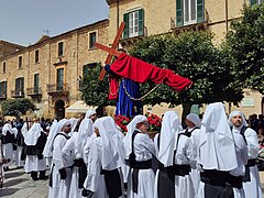 Confraternita - processione venerdì santo - Mazzarino