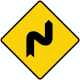 Vienna Conv. road sign Ab-1d