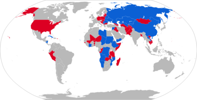 Map with military An-26 operators in blue, and former military An-26 operators in red World operators of the An-26.png