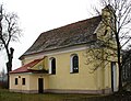 zbór kalwiński, obecnie kaplica rzymsko-katolicka, 2 poł. XVIII w., 1980 r.