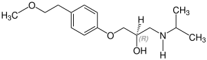  (R) -Metoprolol Công thức cấu trúc V1.svg 