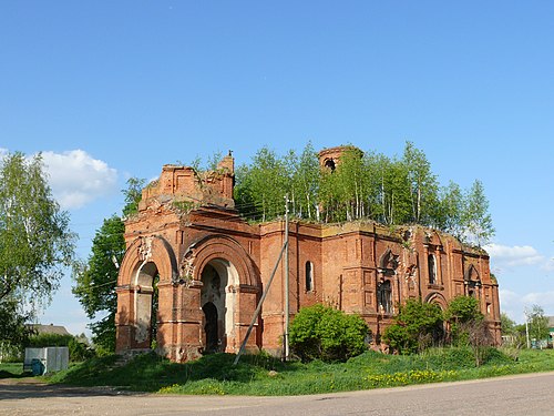 99. Церковь Благовещения Пресвятой Богородицы, Благовещенье, Московская область. Автор — Лобготт Пипзам