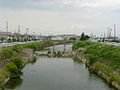 富雄川（新業平橋から業平橋方向を撮影）