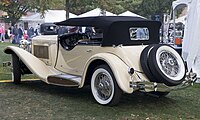 1933 Isotta Fraschini Tipo 8A SS 2-Door Sports Tourer by Castagna (rear)