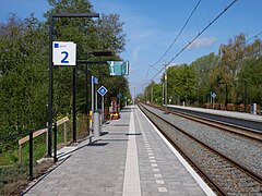 Veenendaal, Bahnsteiggleis 2