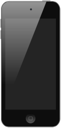 Fifth-generation iPod touch in black 5th Generation iPod Touch.svg