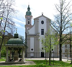 Iglesia del monasterio de Neustift en Freising