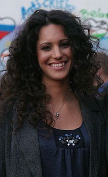 Andrea Demirović na Eurovizi 2009 v Moskvě