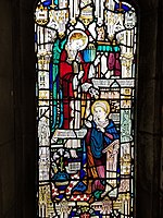 Annunciation window at Church of the Good Shepherd (Rosemont, Pennsylvania), c. 1910