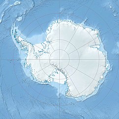 Laag vun Mount Achernar in Antarktika
