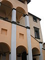 Un lato di Palazzo Farnese