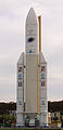 Maquette grandeur nature de la fusée Ariane 5