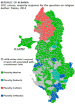 Miniatura per Religione in Albania