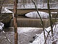 Überfallwehr der Bastau in Minden