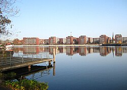 Am Rummelsburger See hat der Lindenberger Korridor den innerstädtischen Startpunkt