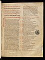 Bern, Burgerbibliothek, Cod. 4, fol. 1r, Biblia latina (Vulgata), Partie 2: de Salomon à l'Apocalypse