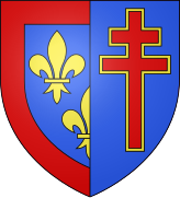 Escudo del departamento francés de Maine-et-Loire