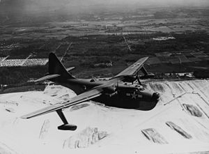 Boeing XPBB-1 Sea Ranger в полете в 1943 году. Jpg