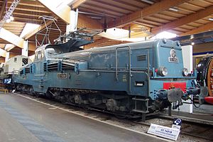 CC 14018 im Eisenbahnmuseum Mülhausen