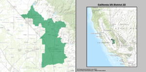 Калифорния, округ Конгресса США 22 (с 2013 г.) .tif