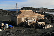 Shackletons Hütte am Kap Royds